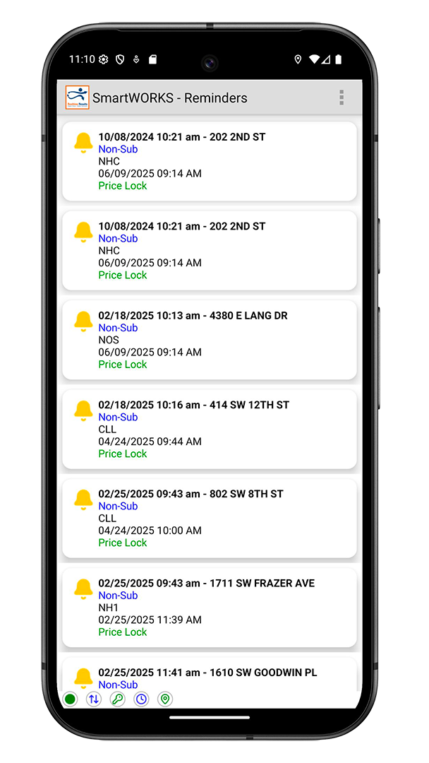 Mobile reminders are one tool to increase field operations software ROI