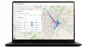 Archlogix Customer Management view on laptop for field operations software