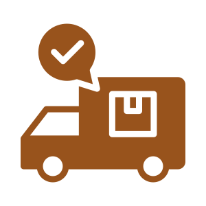 Proof of service software delivery verification icon