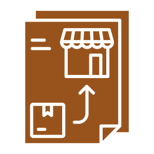 Proof of service software distribution strategy icon