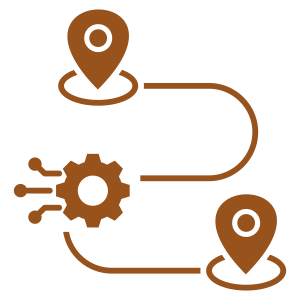 Proof of service software route optimization icon
