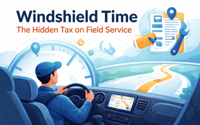 Windshield time is the hidden tax on field service